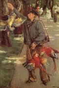 Man with Parrots Max Liebermann